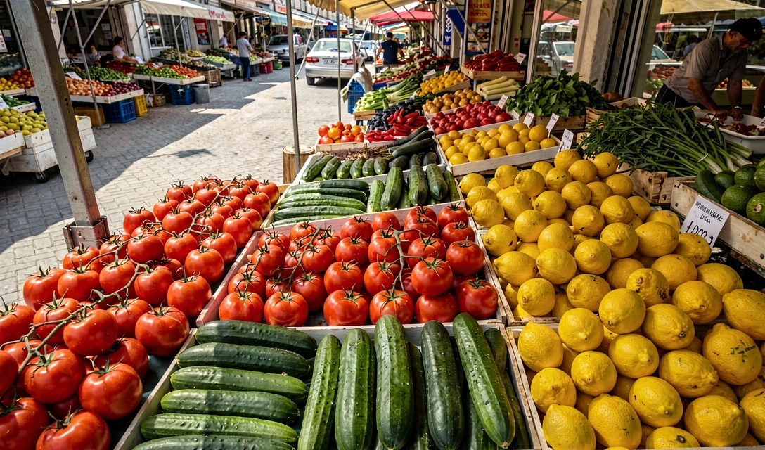 Piraeus Vegetable Market